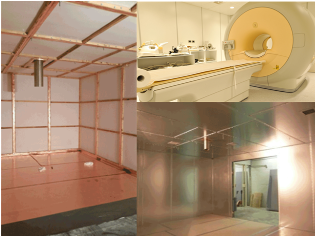Lebar 1320mm Ruang MRI RF 3oz RA Copper Foil 1